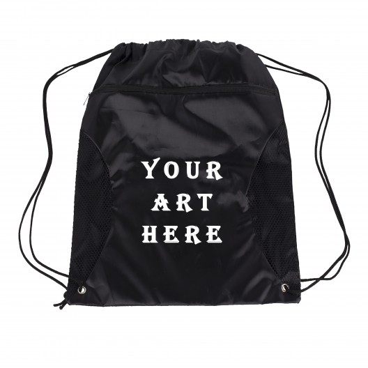 Mesh Backpack Bag with Zipper Pocket Mesh Backpack Bag with Zipper Pocket