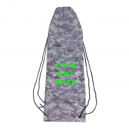 Camo Drawstring Backpack